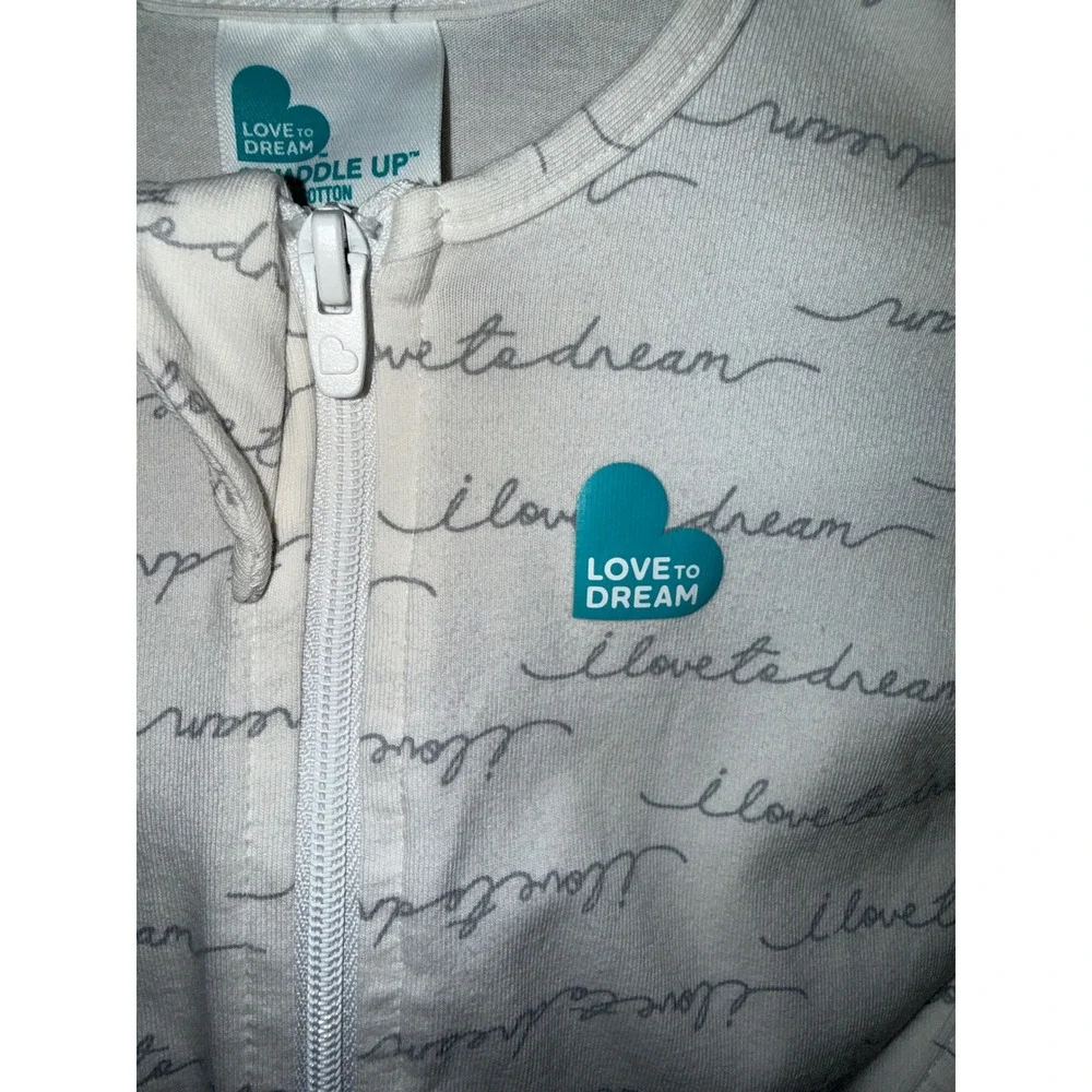 Love To Dream Swaddle UP Original 1.0 TOG Baby Swaddle Small 8-13 lbs Cream Grey